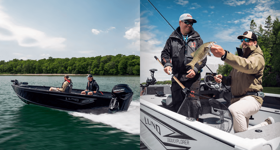 Lund Boats on BC Lake